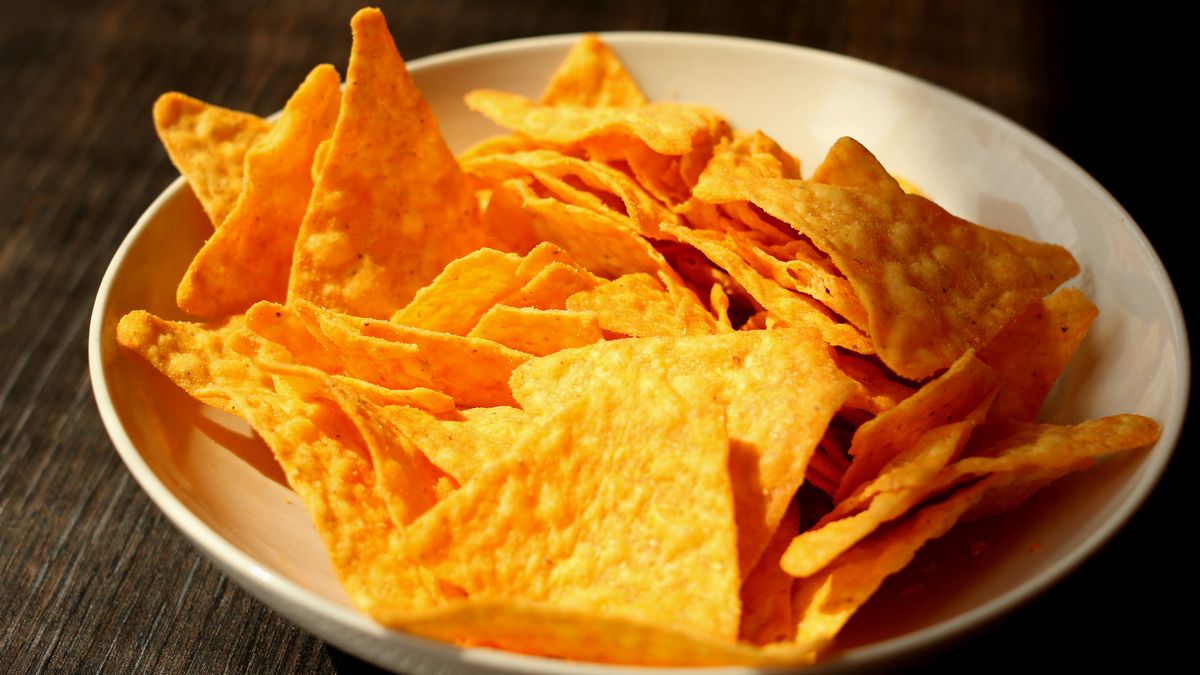 Nachos z dodatkiem soli