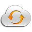 Orange Cloud icon