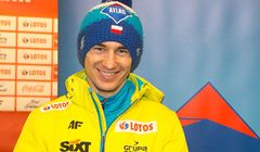 Atlas jako sponsor Kamila Stocha na kasku i w reklamach