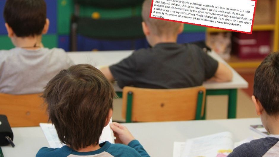 Nauczycielka wystawiła uczniowi ocenę dopuszczającą. Teraz musi się tłumaczyć