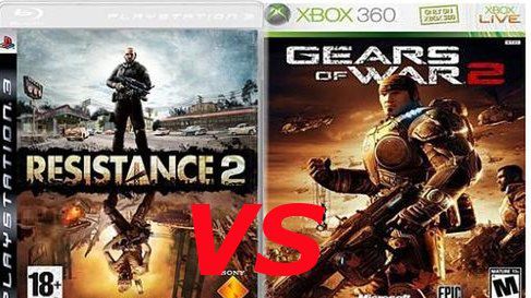 Gears of War 2 vs. Resistance 2 wideorecenzje i rankingi 1