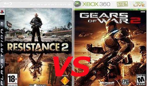Gears of War 2 vs. Resistance 2 wideorecenzje i rankingi