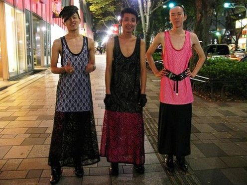 Męskie spódnice rodem z Japonii