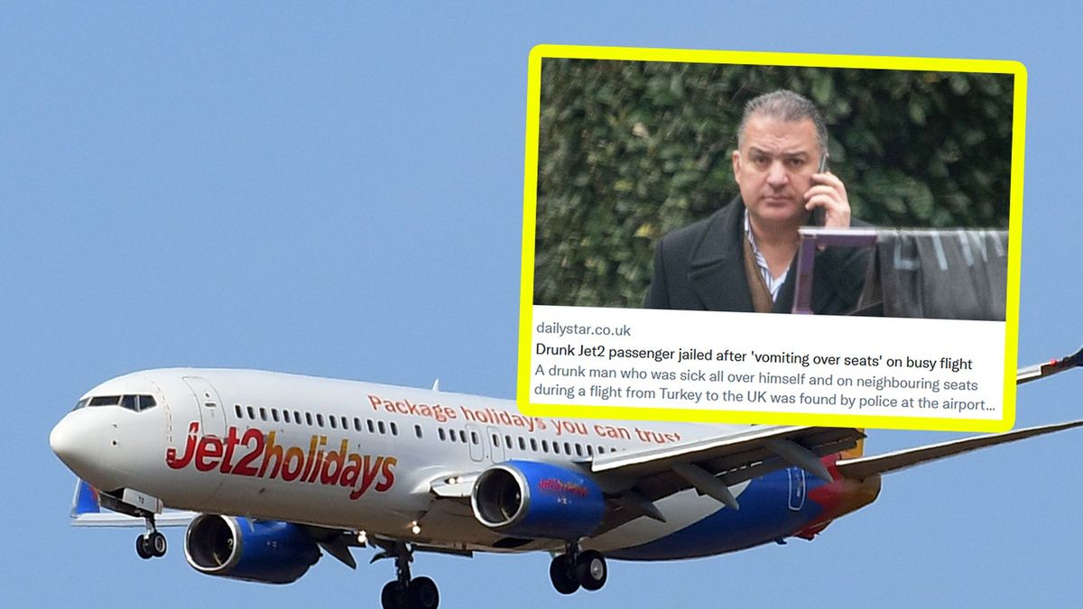 49-letni Ali Ozdemir zakłócił podróż z Turcji do Wielkiej Brytanii