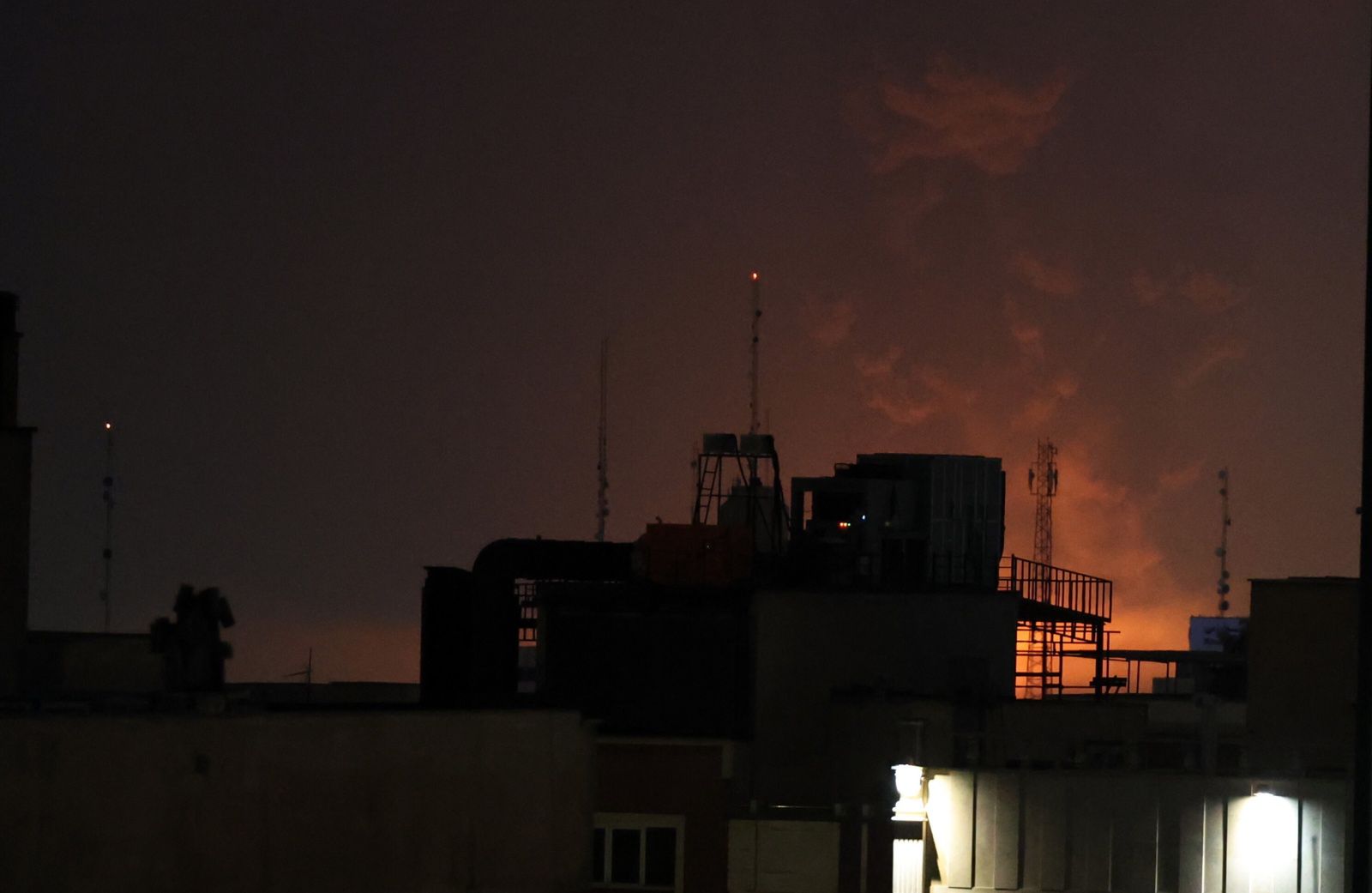 Atak Izraela na Teheran