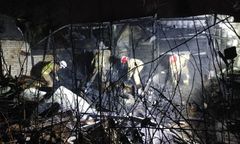 Tragedia w Szczytnie. Strażacy odkryli dwa ciała