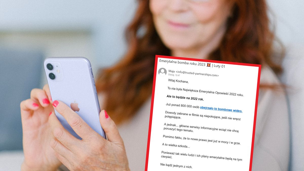 Oszuści celują w emerytów