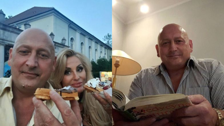 Jacek Wójcik z Dagmarą 