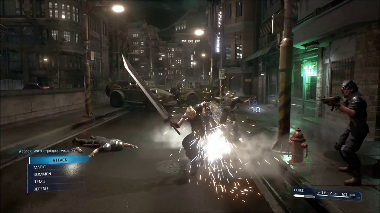 Kadr z trailera Final Fantasy 7