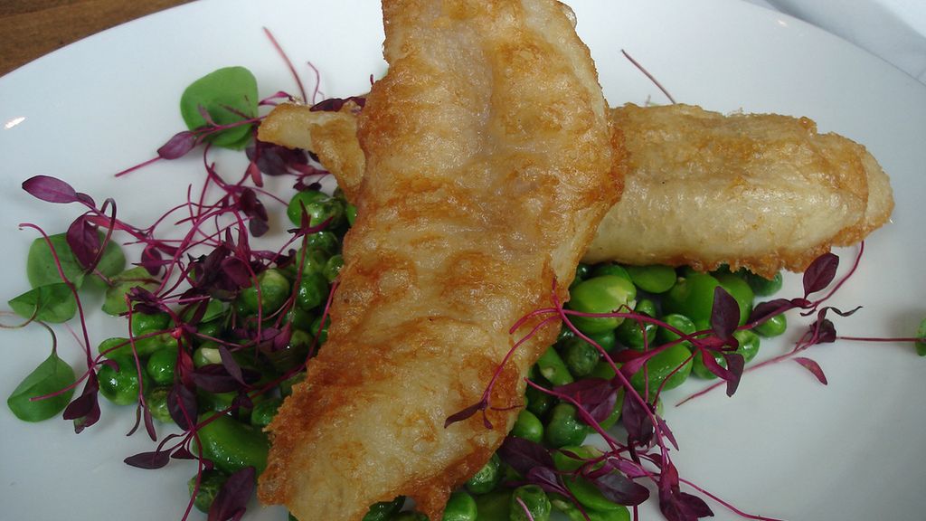 Plamiak poddany obróbce wysuszającej mięso