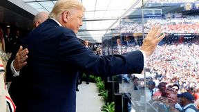 Musiał to słyszeć. Tak kibice "przywitali" Trumpa na finale