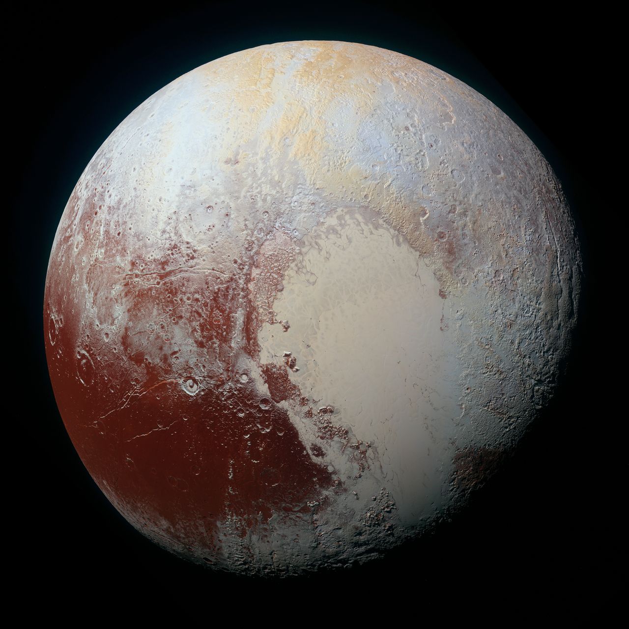 Najbardziej szczegółowe zdjęcia Plutona pokonało prawie 6 miliardów km
