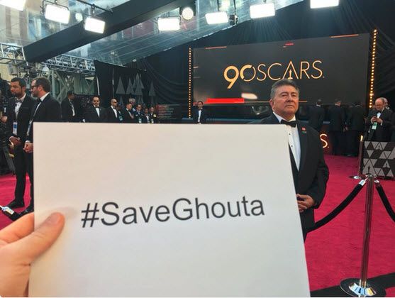 Jasny i dobitny apel podczas oscarowej nocy: #SaveGhouta