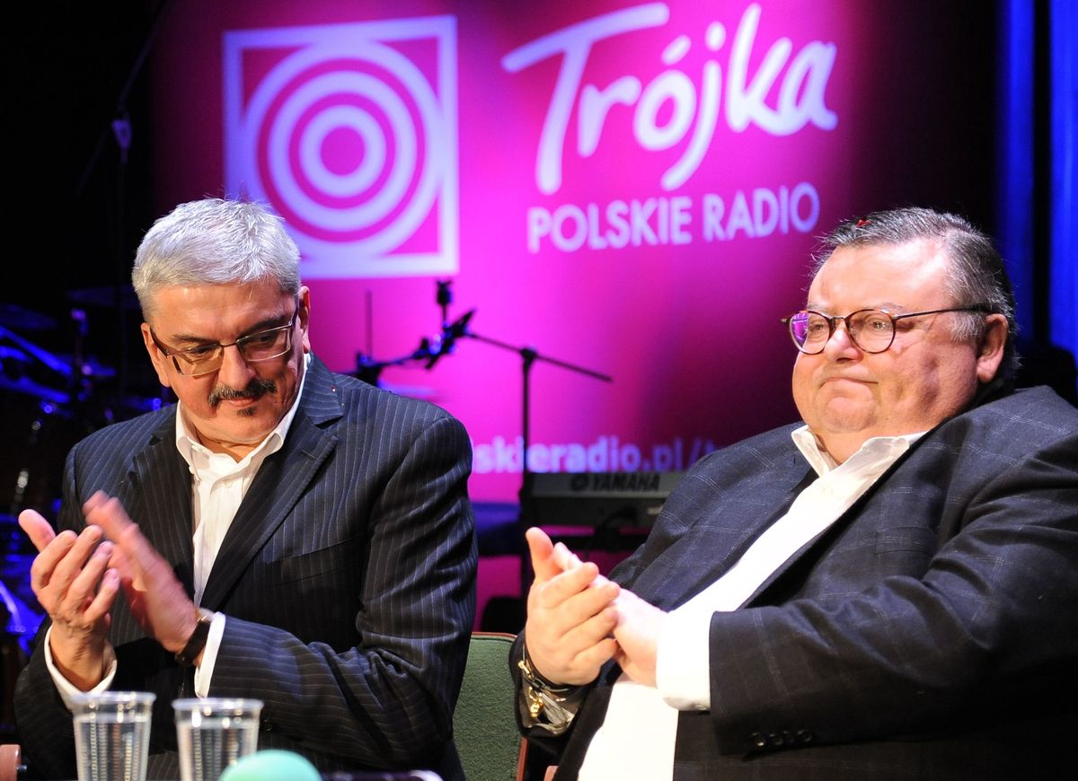 Marek Niedźwiecki i Wojciech Mann, legendarni dziennikarze Programu Trzeciego