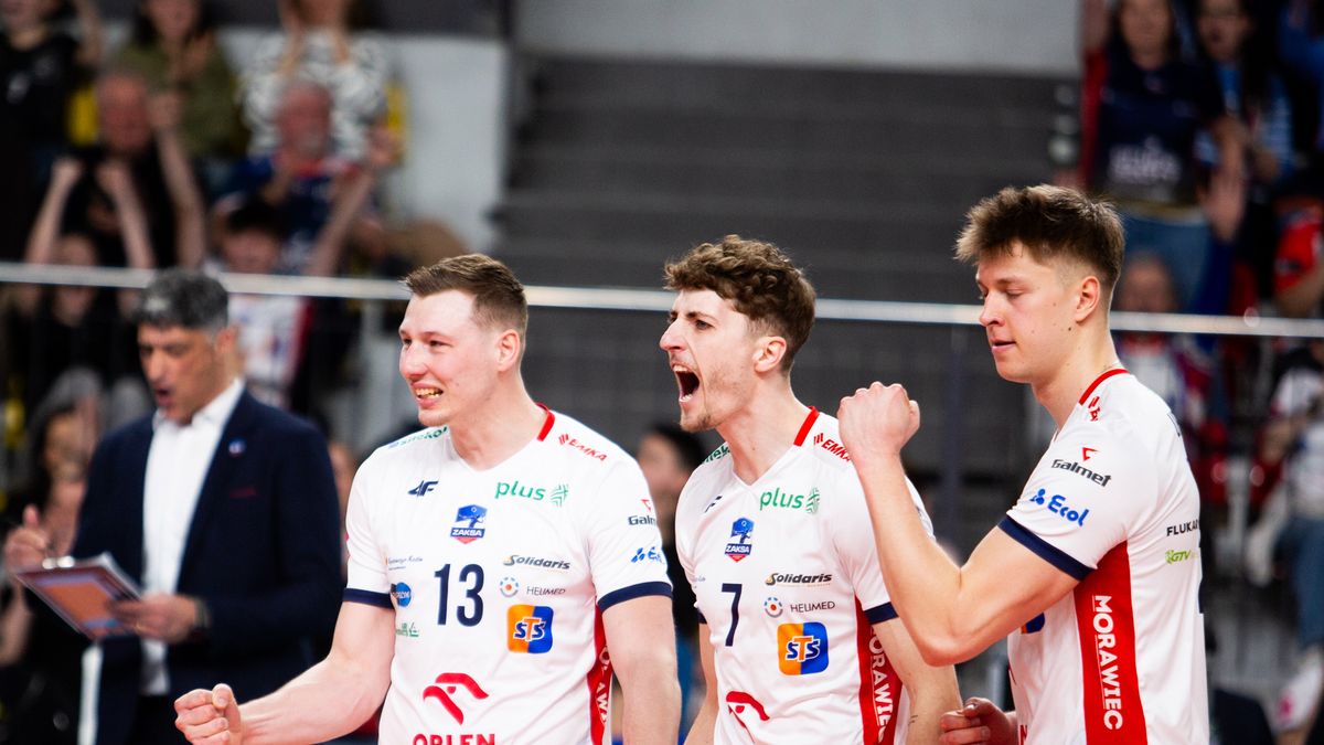 WP SportoweFakty / Monika Pliś / Na zdjęciu: siatkarze ZAKSY Kędzierzyn-Koźle