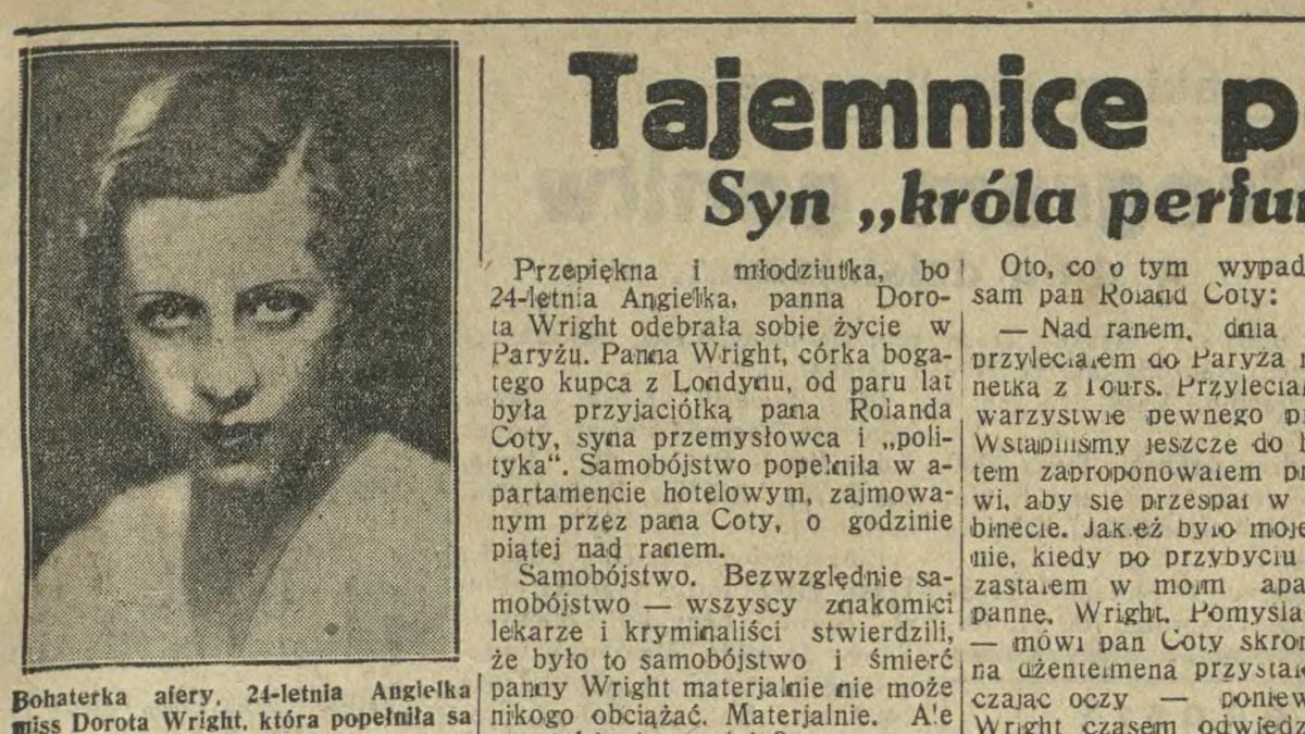Fragment artykułu prasowego