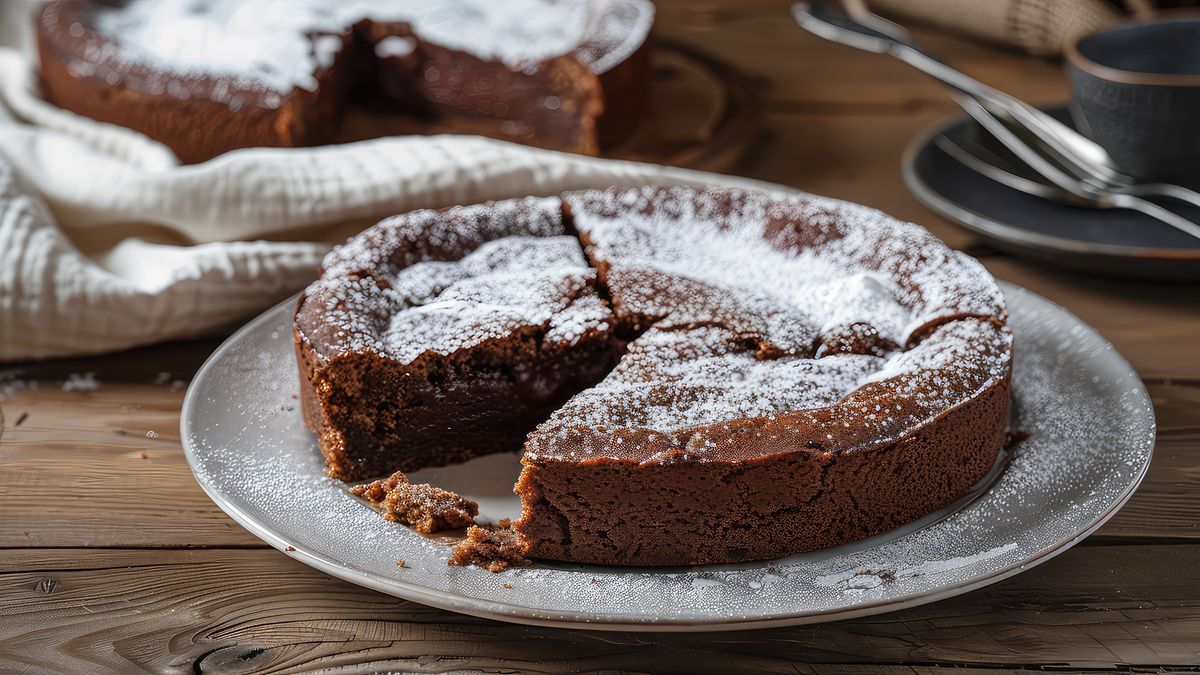 Kladdkaka — szwedzkie ciasto czekoladowe