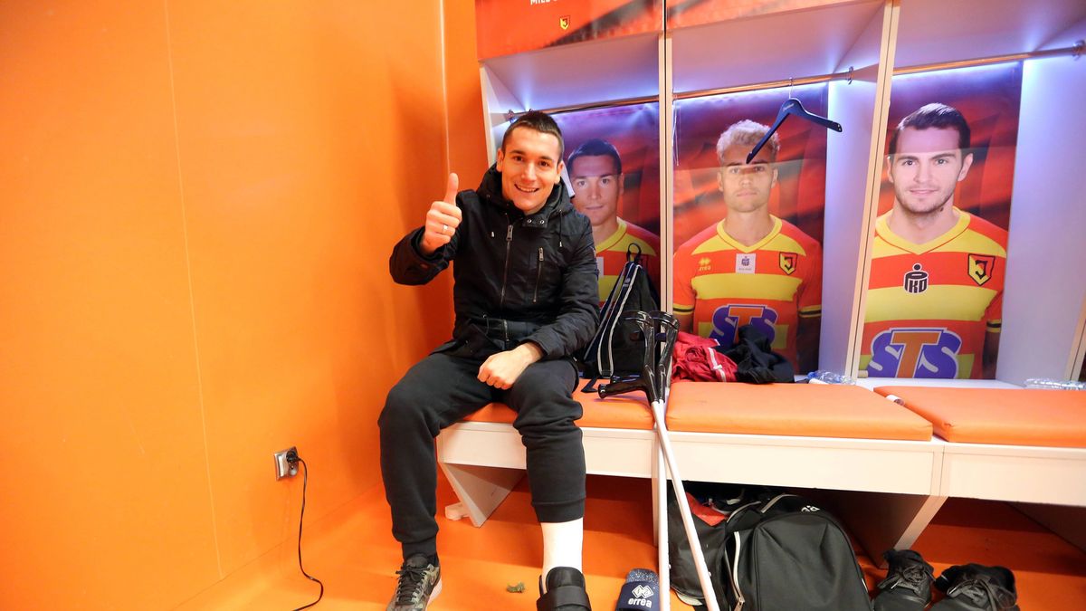 Newspix / KAMIL SWIRYDOWICZ / CYFRASPORT / Na zdjęciu: Mile Savković