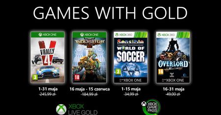 Games with Gold na maj ujawnione. Zachwytów nie stwierdzono