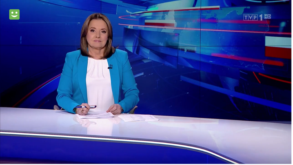 Holecka ani słowem o tym nie wspomniała. Zadziwiające "Wiadomości"