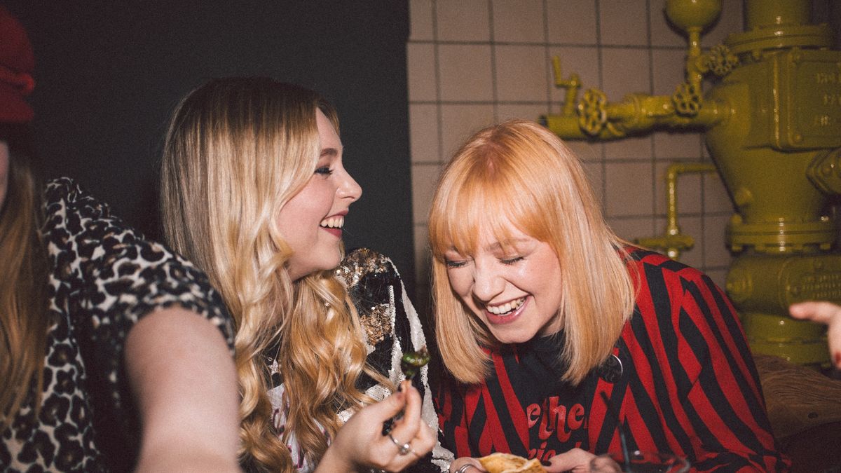 Girlfriends on a Night OutYoung ladies enjoying a fun night out together. Eating at a restaurant and catching upHollie Fernando