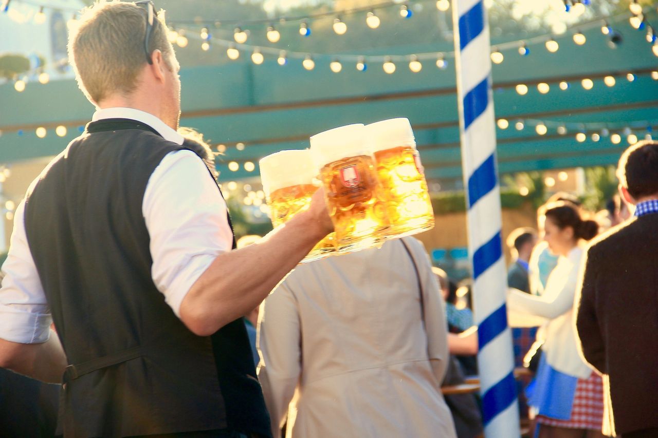 The prices of beer at Oktoberfest have gone up significantly.