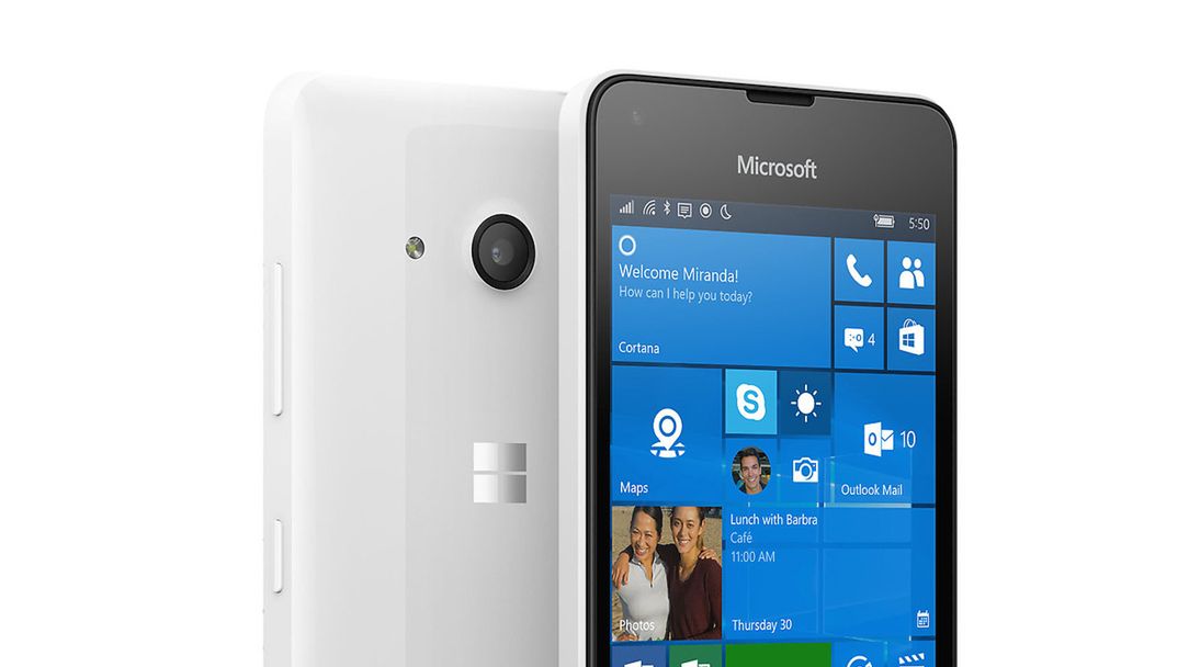 Lumia 550 i Windows 10