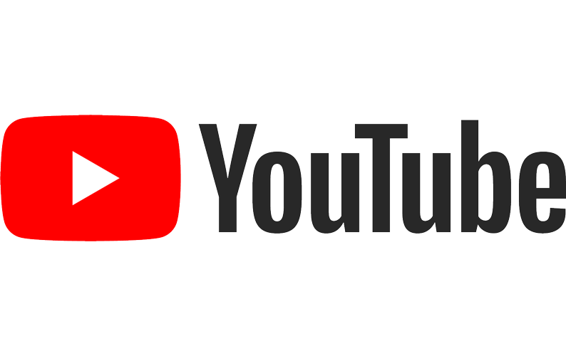 Nowe logo YouTube w pełnej okazałości.