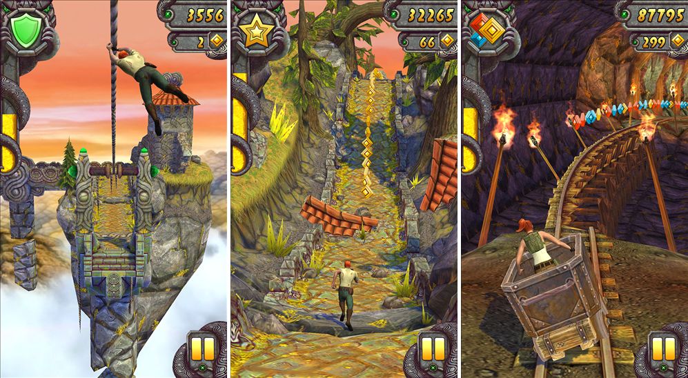 Temple Run 2 Android, Gra Temple Run 2 przeznaczona na urzą…