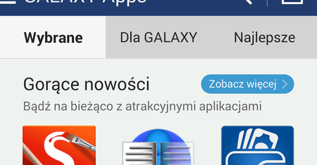 GALAXY Apps zastąpi Samsung Apps
