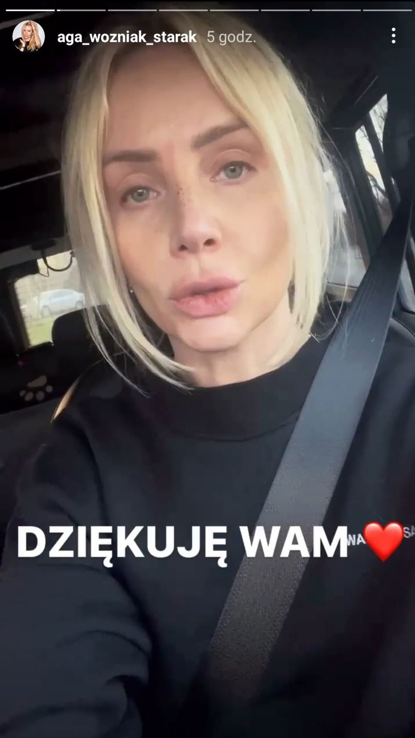 Agnieszka Woźniak-Starak poszukiwała swojego psa