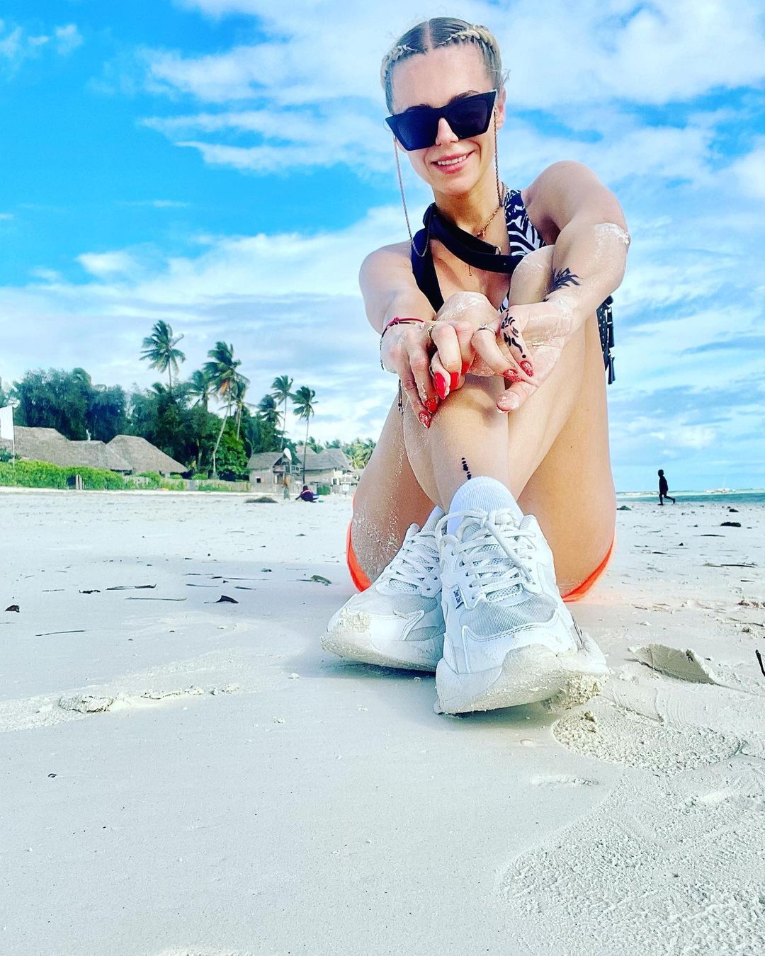 Marlena Mroczek na Zanzibarze