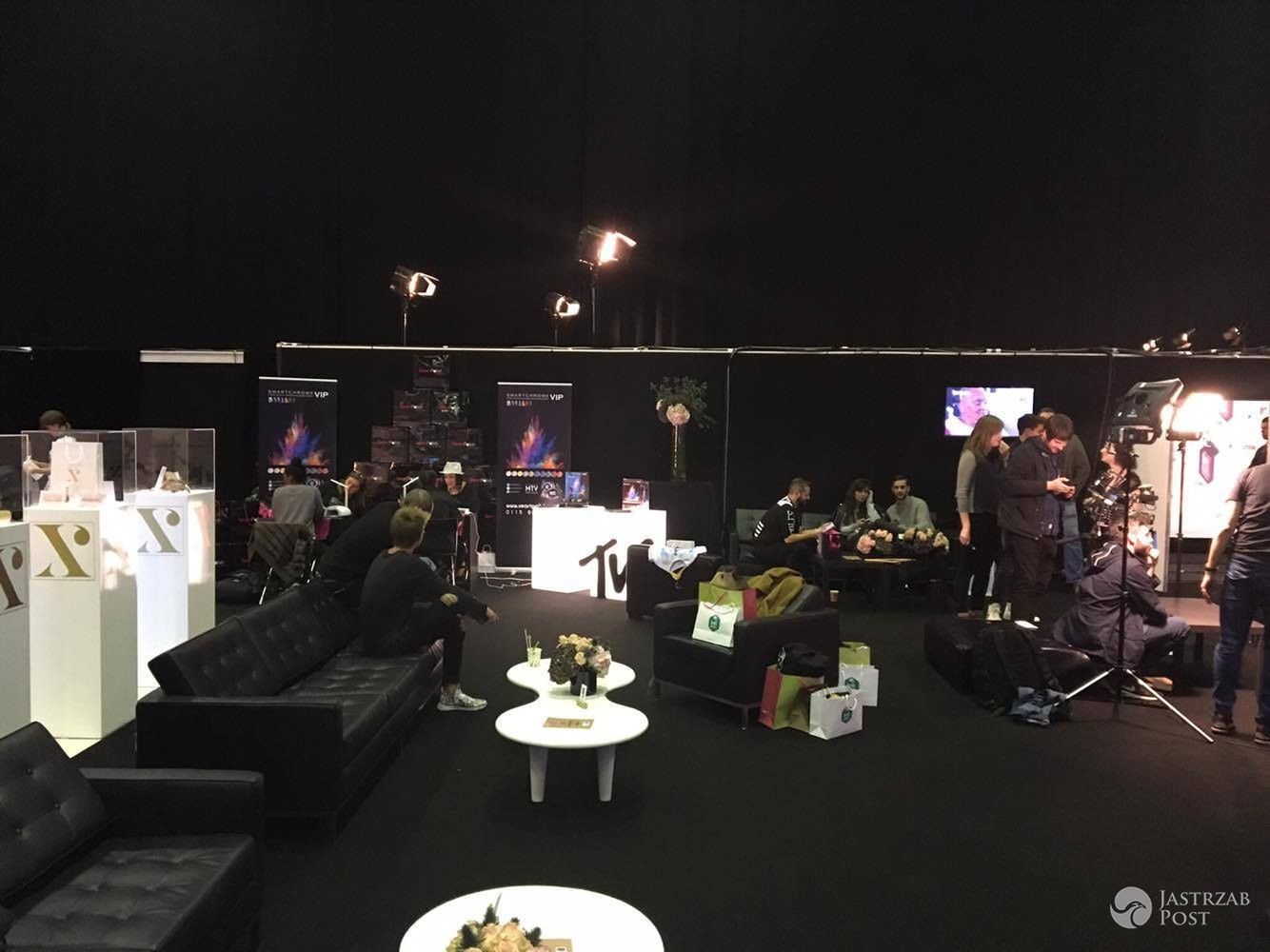 Kulisy MTV EMA 2016 - green room