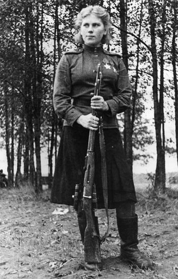 Róża Szanina w 1944 r. 