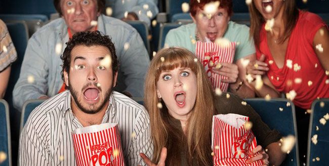 Jedz popcorn w kinie - oszczędzisz pieniądze