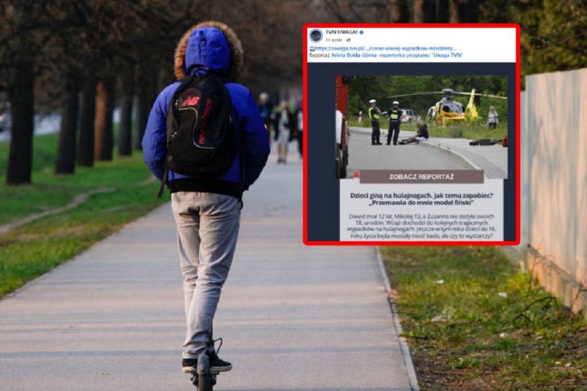 Dzieci giną na hulajnogach. "Czy tragedie da się powstrzymać?"
