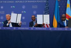 Podpisali porozumienie przy Trumpie. Padają oskarżenia