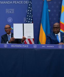 Podpisali porozumienie przy Trumpie. Padają oskarżenia