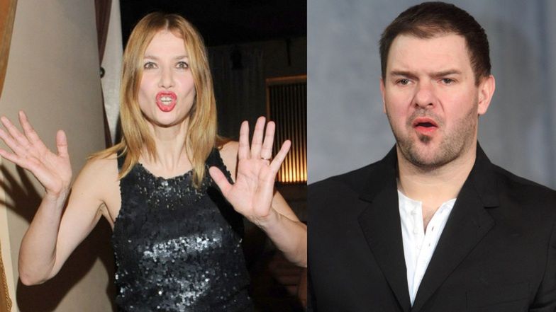 Grażyna Wolszczak i Tomasz Karolak