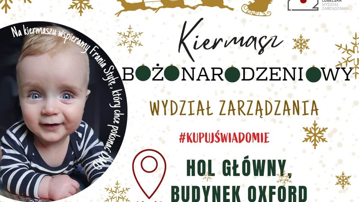 Kiermasz Bożonarodzeniowy na Wydziale Zarządzania Politechniki Lubelskiej