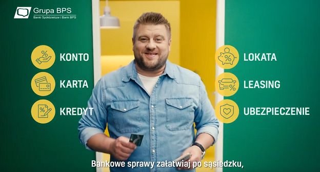 Sztuczna inteligencja w kampanii reklamowej Banków Spółdzielczych Zrzeszenia BPS