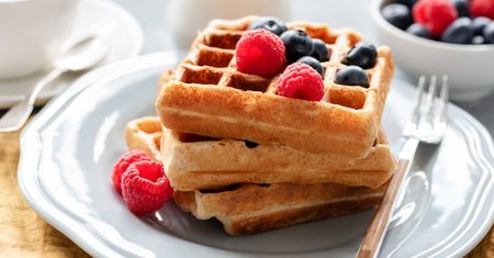 Gofry belgijskie – chrupiące na zewnątrz, miękkie w środku