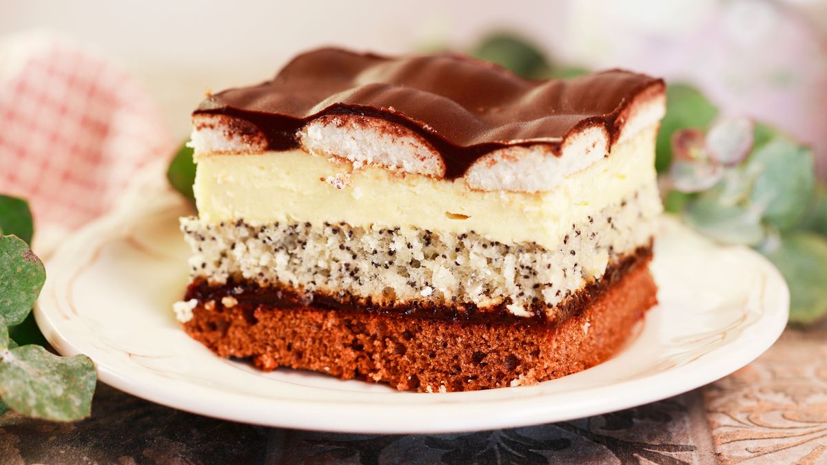 To ciasto ma kilka pysznych warstw