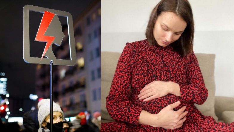 Ciężarna Anna Starmach popiera Strajk kobiet