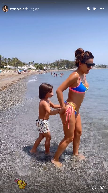 Eva Longoria wypoczywa na hiszpańskiej plaży