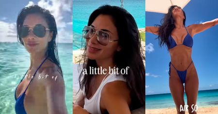 Nicole Scherzinger pluska się w błękitnej wodzie i pręży wyćwiczone ciało w bikini. Taka to pożyje?