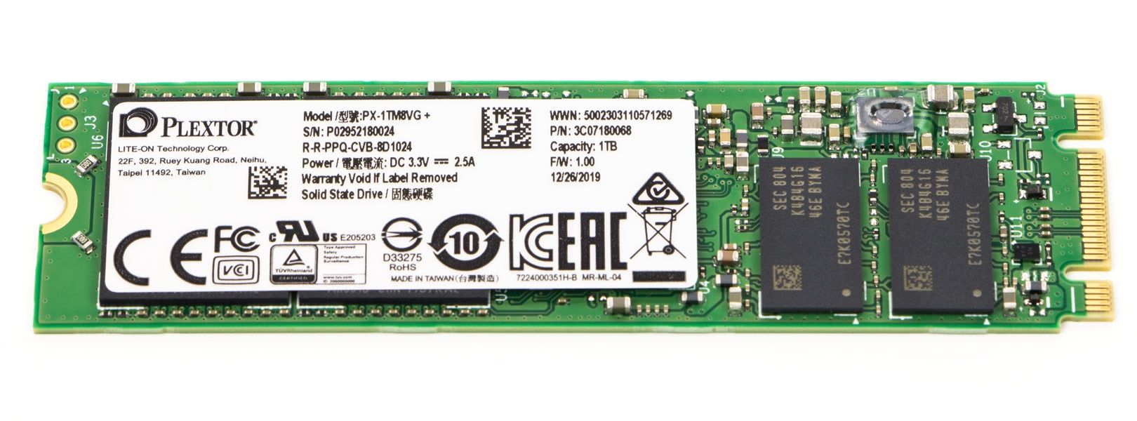 Plextor M8VG Plus 1 TB