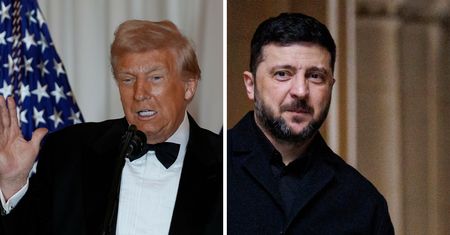 Działo się w nocy. Naciski na Zełenskiego, kontrowersyjne słowa Trumpa