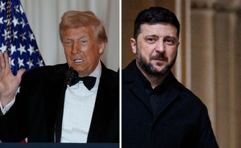 Działo się w nocy. Naciski na Zełenskiego, kontrowersyjne słowa Trumpa