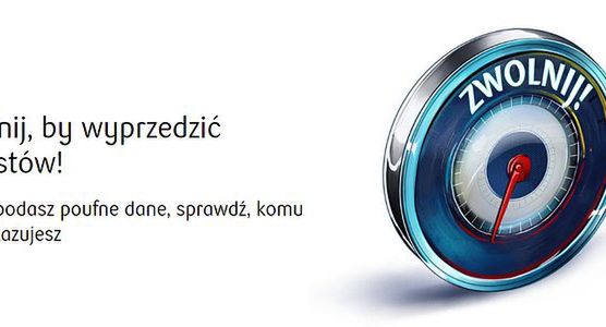 „Zwolnij, by wyprzedzić oszustów" w kampanii PKO BP